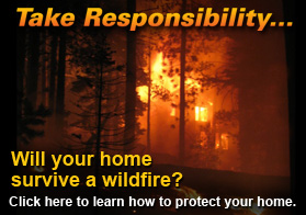 Take Responsibility: Learn How To Protect Your Home From Wildfire.